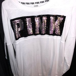 Pink long sleeve shirt